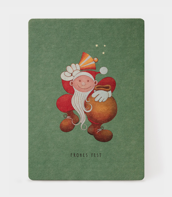 Frohes Fest Weihnachtsmann