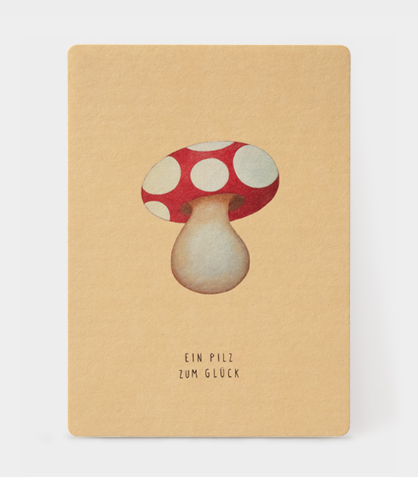 Pilz zum Glück