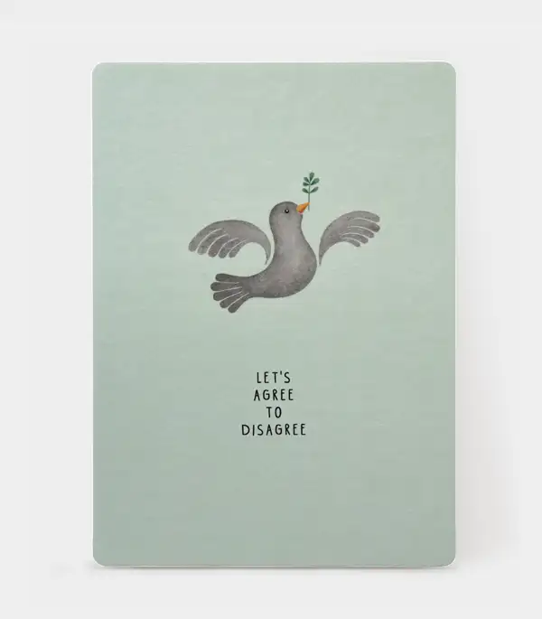 Lets agree to disagree